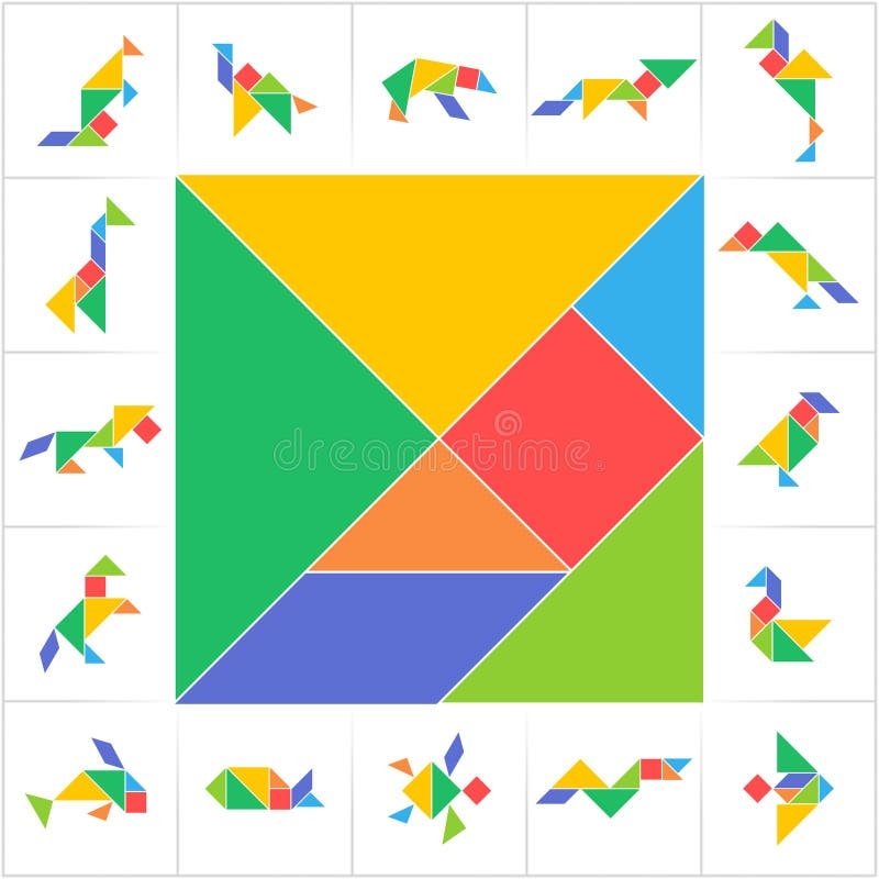 Tangram Chinese Puzzle Game Stock Illustrations 194 Tangram Chinese Puzzle Game Stock Illustrations Vectors U0026 Clipart Dreamstime