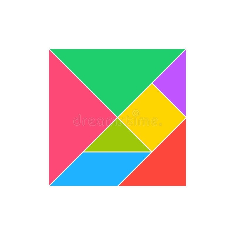 tangram puzzle template printable