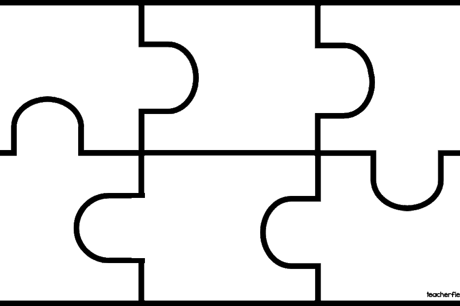 Teacherfiera JIGSAW PUZZLE TEMPLATES