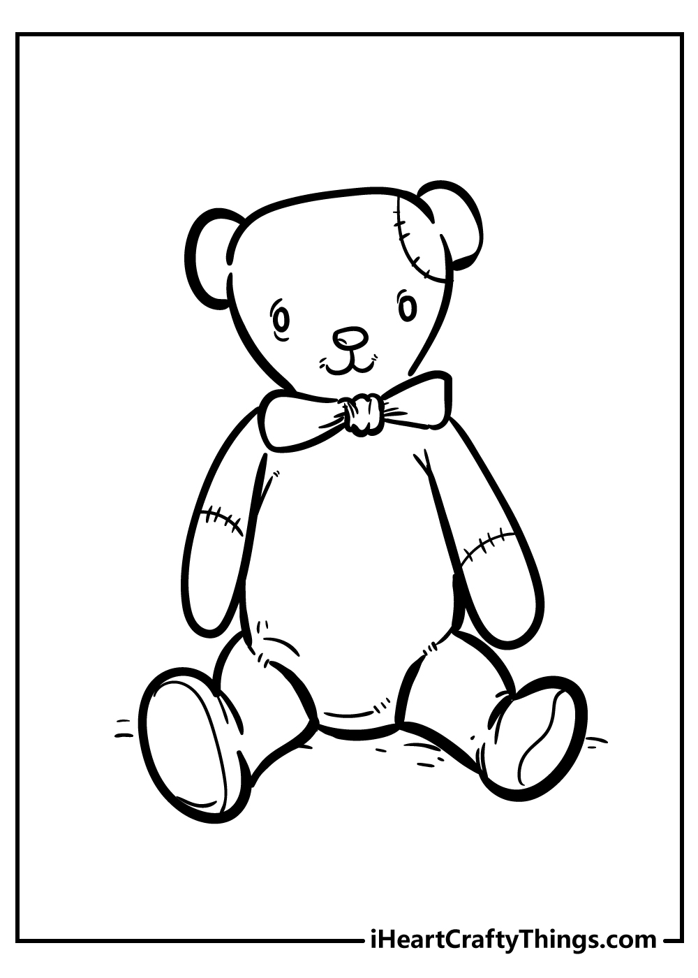 color in teddy bear