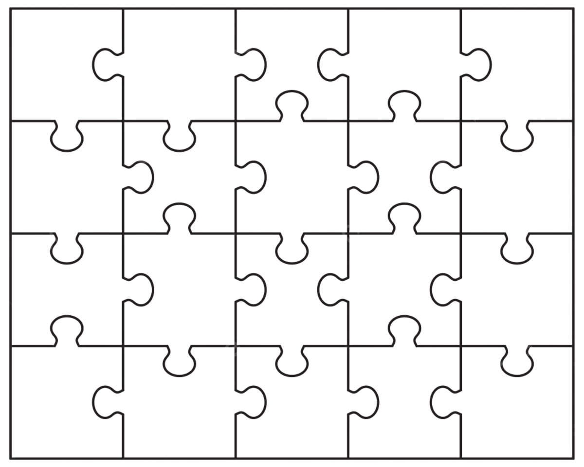 puzzle template picture