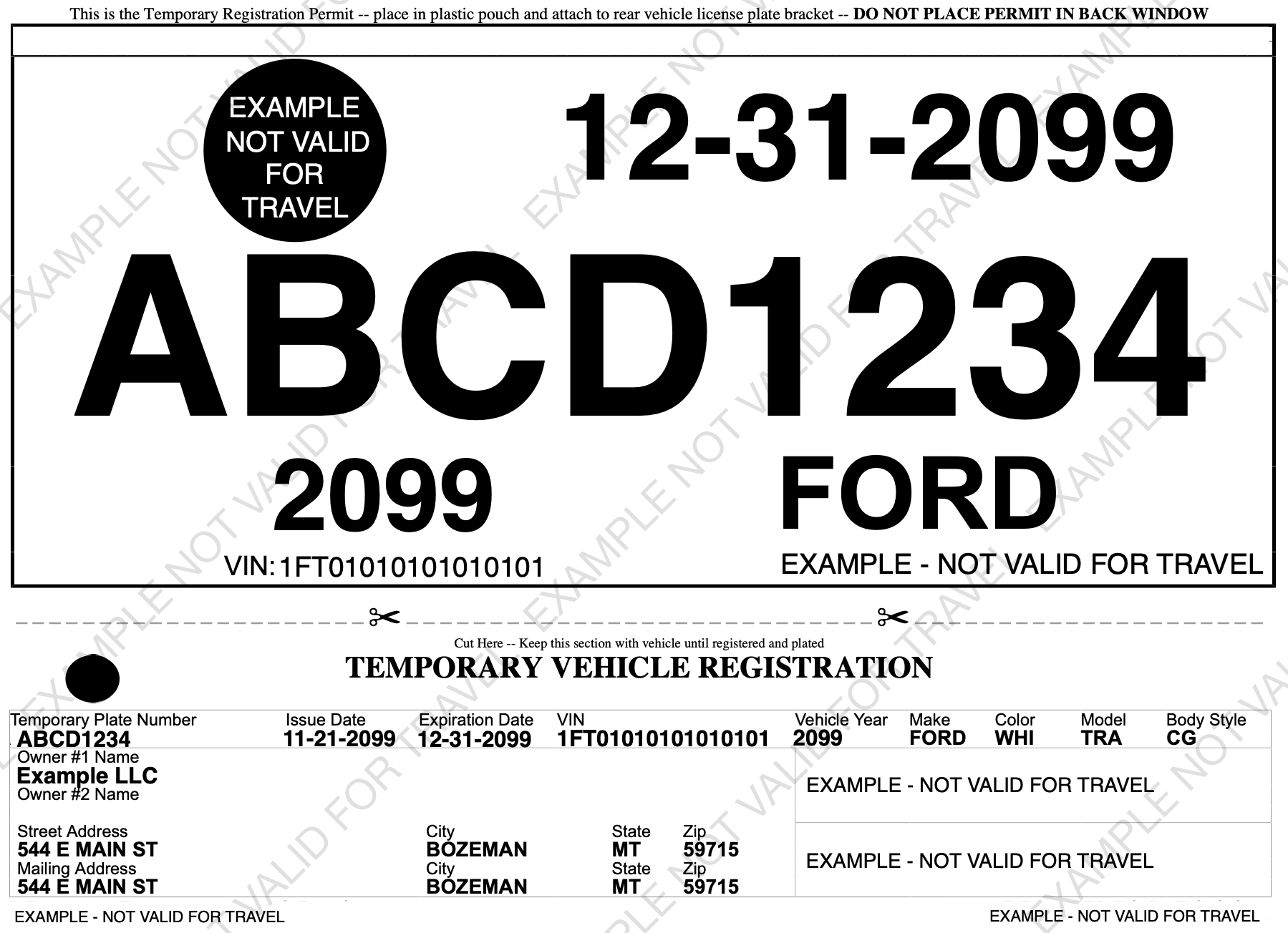 Temp Tags Hitting The Road Quickly After Buying A Vehicle In The 