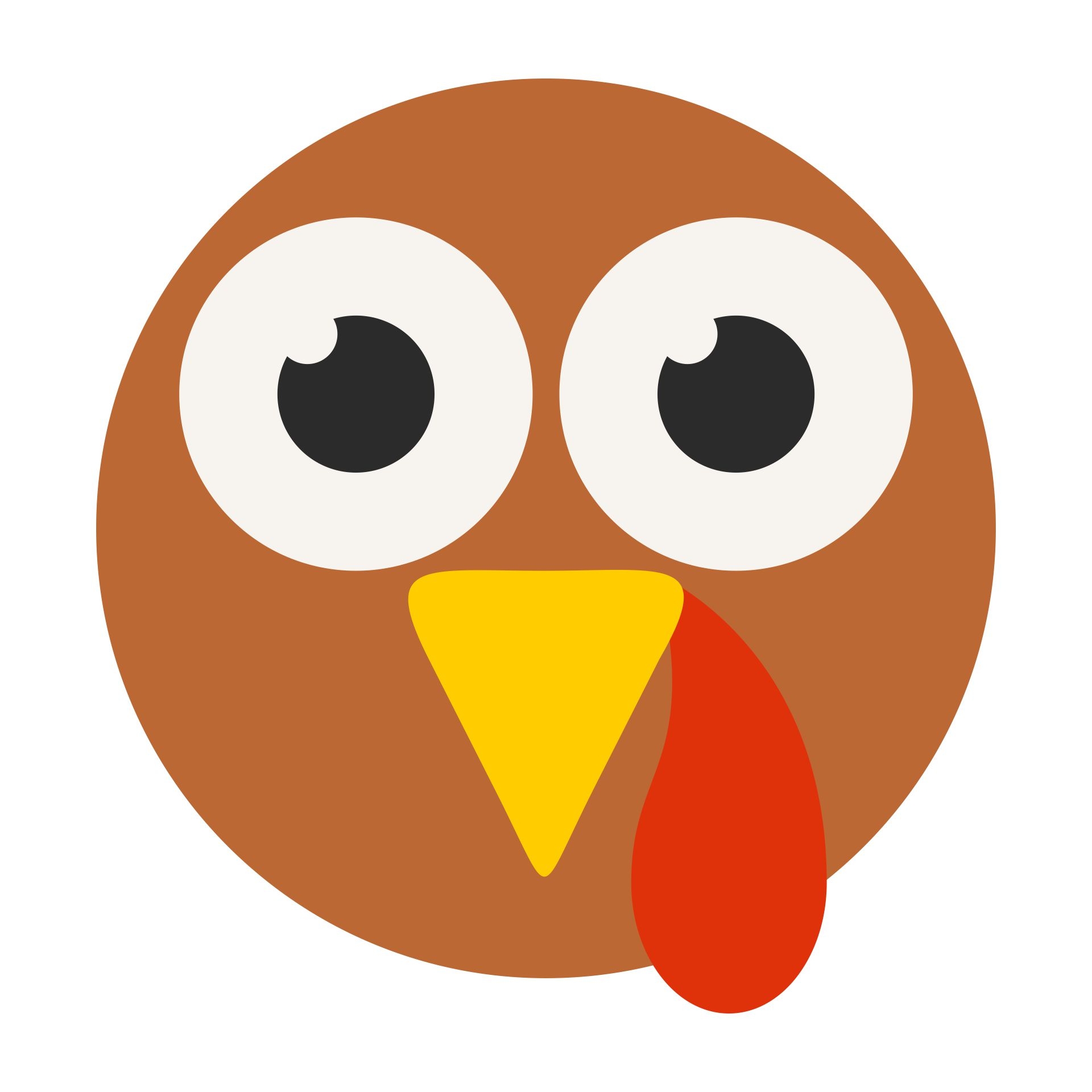 Thanksgiving Turkey Face 11 Free PDF Printables Printablee