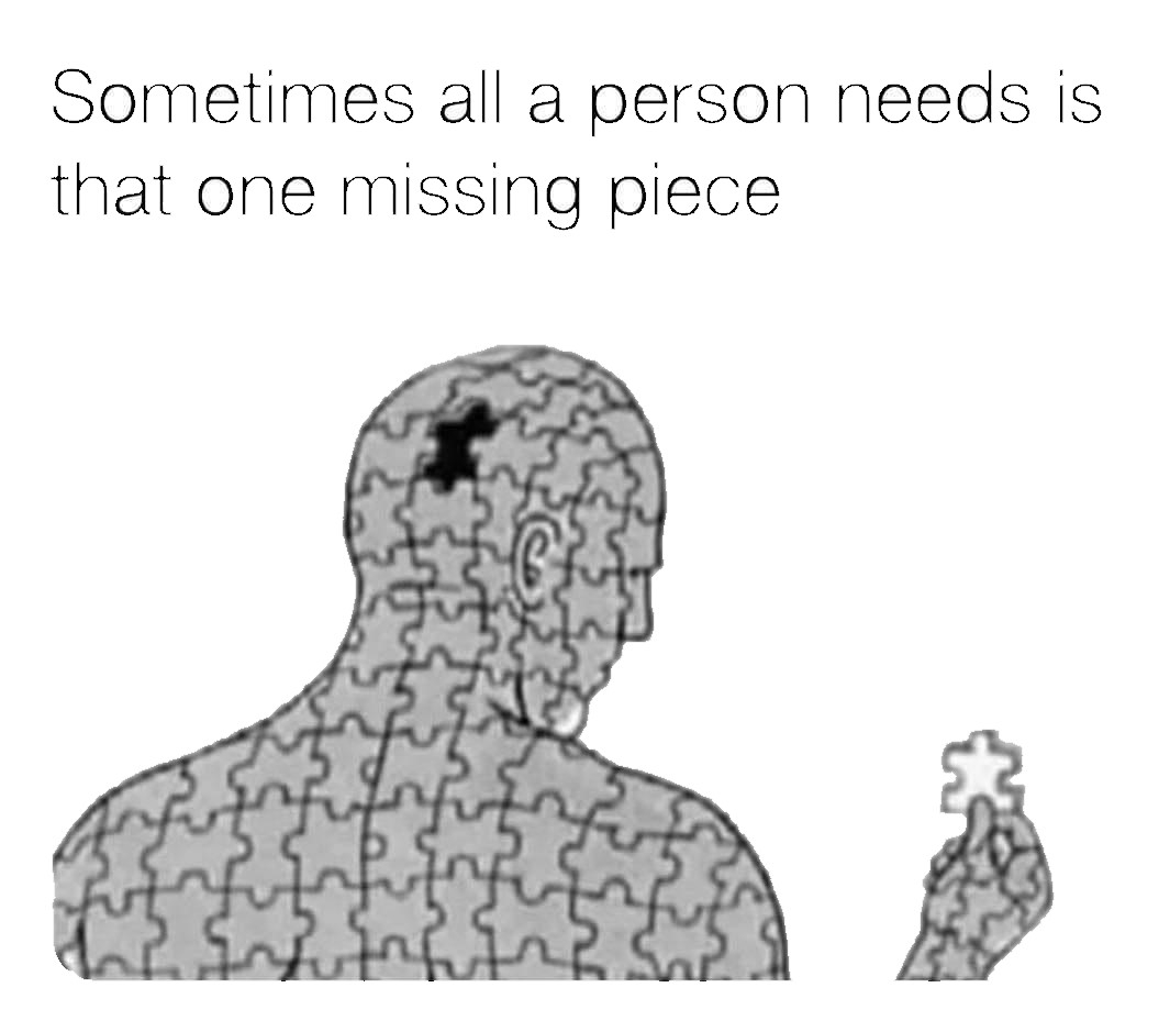 That One Missing Piece Meme Generator