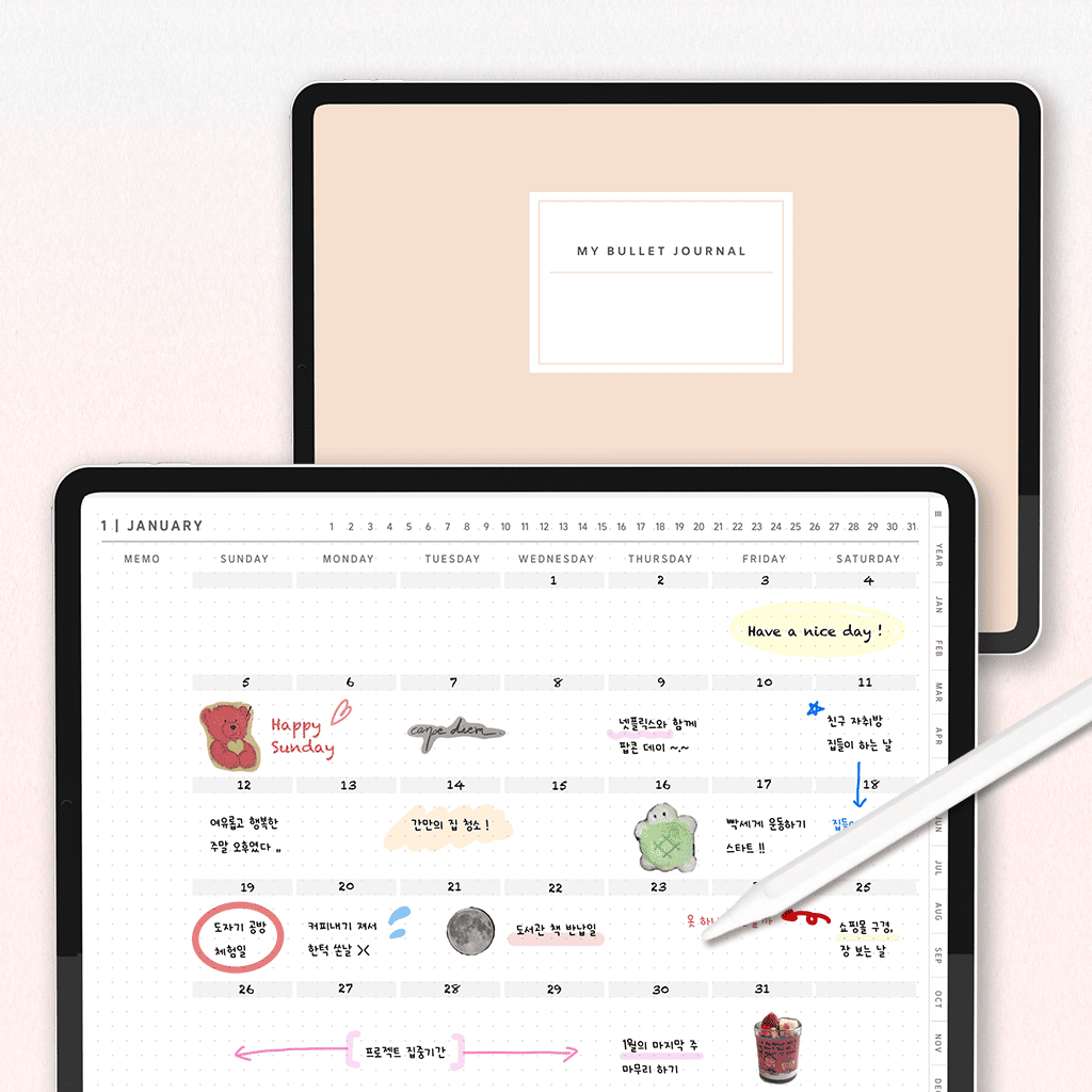 goodnotes planning templates