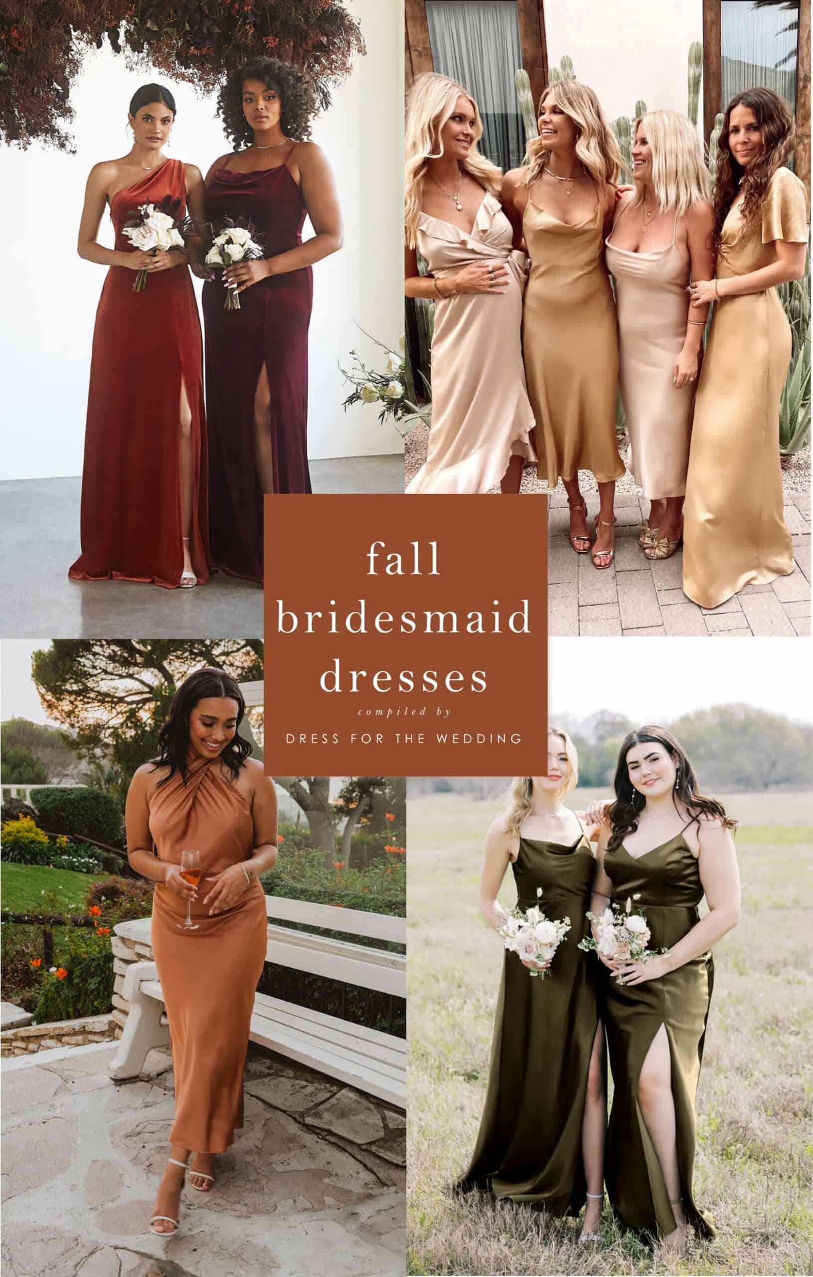 autumn color dresses
