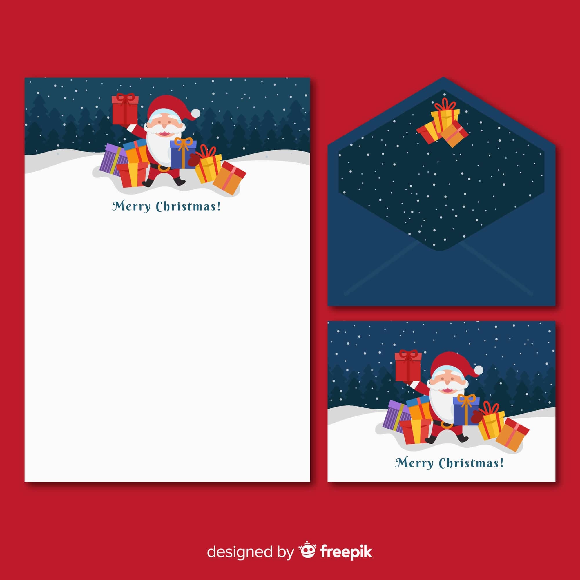The Cutest Free Printable Santa Letterhead U0026 Christmas Stationery Tulamama