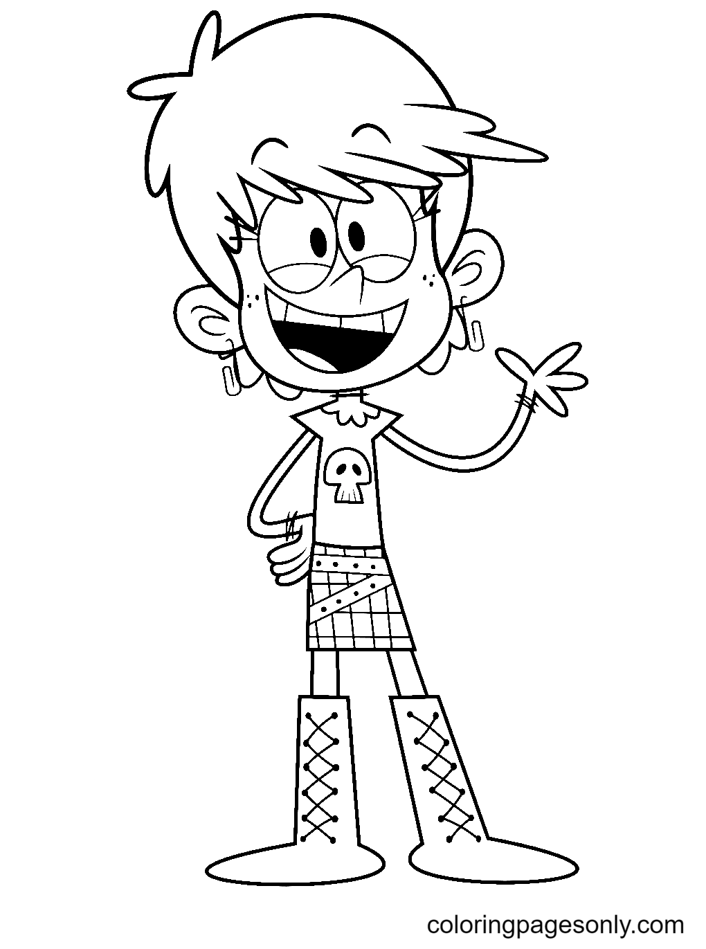 The Loud House Coloring Pages Printable For Free Download