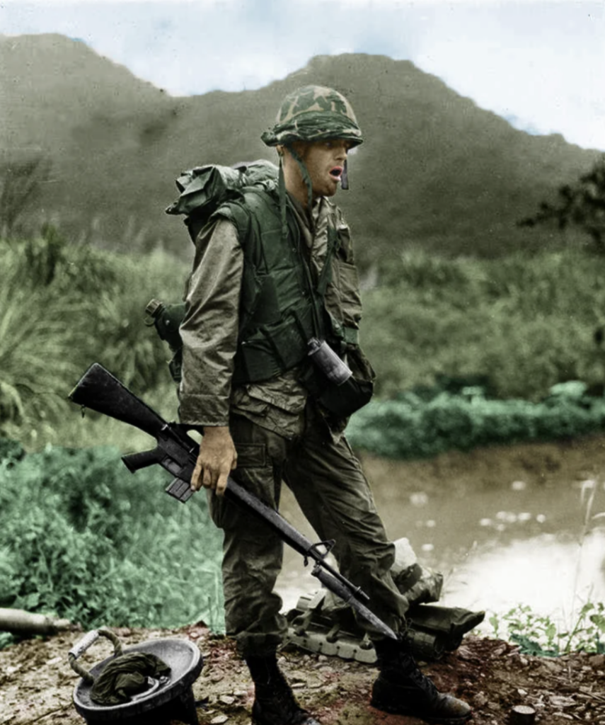 The War Years Reimagined Colorized Photos From The Vietnam War The Scroller