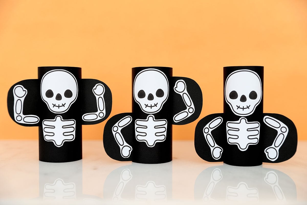 printable q tip skeleton template