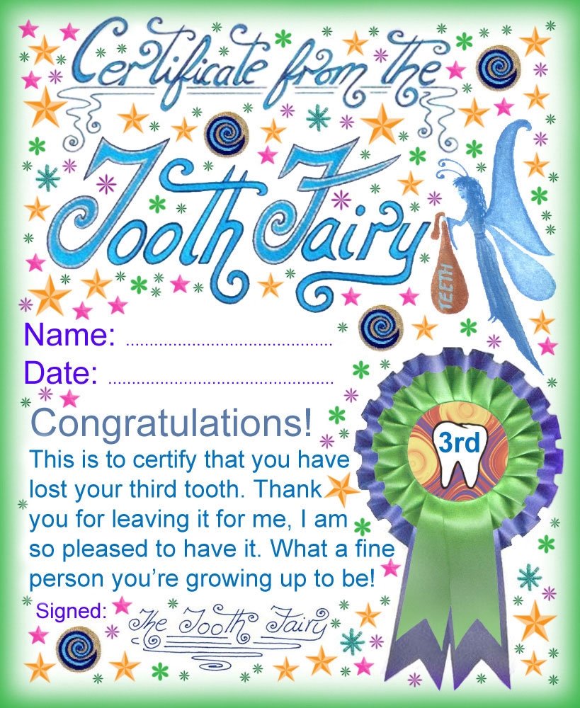 printable tooth fairy letter