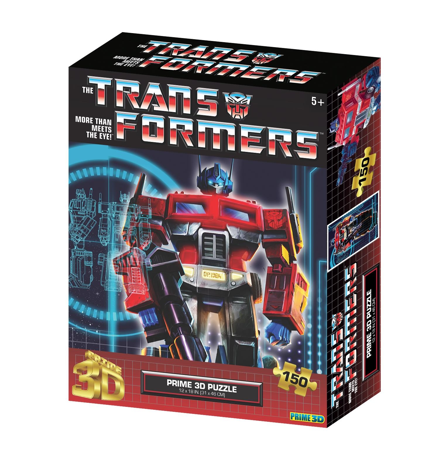 transformers 3d puzzle template