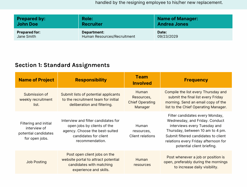 Transition Planning Template Venngage