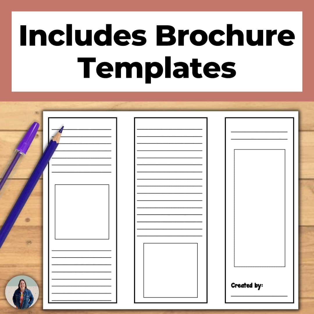 Travel Brochure Project With Templates SFSEteach