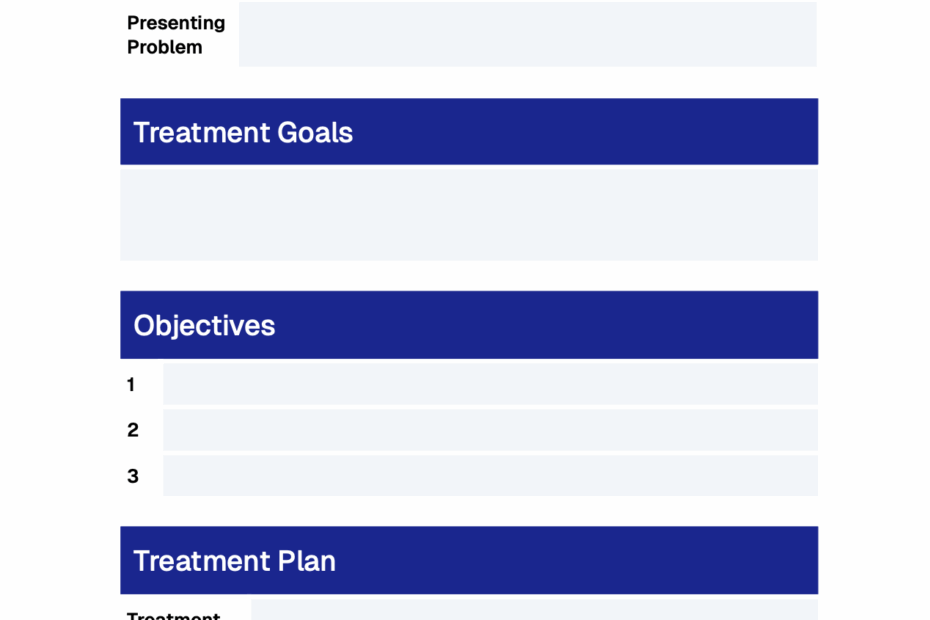 Treatment Plan Template With Examples Heidi Health