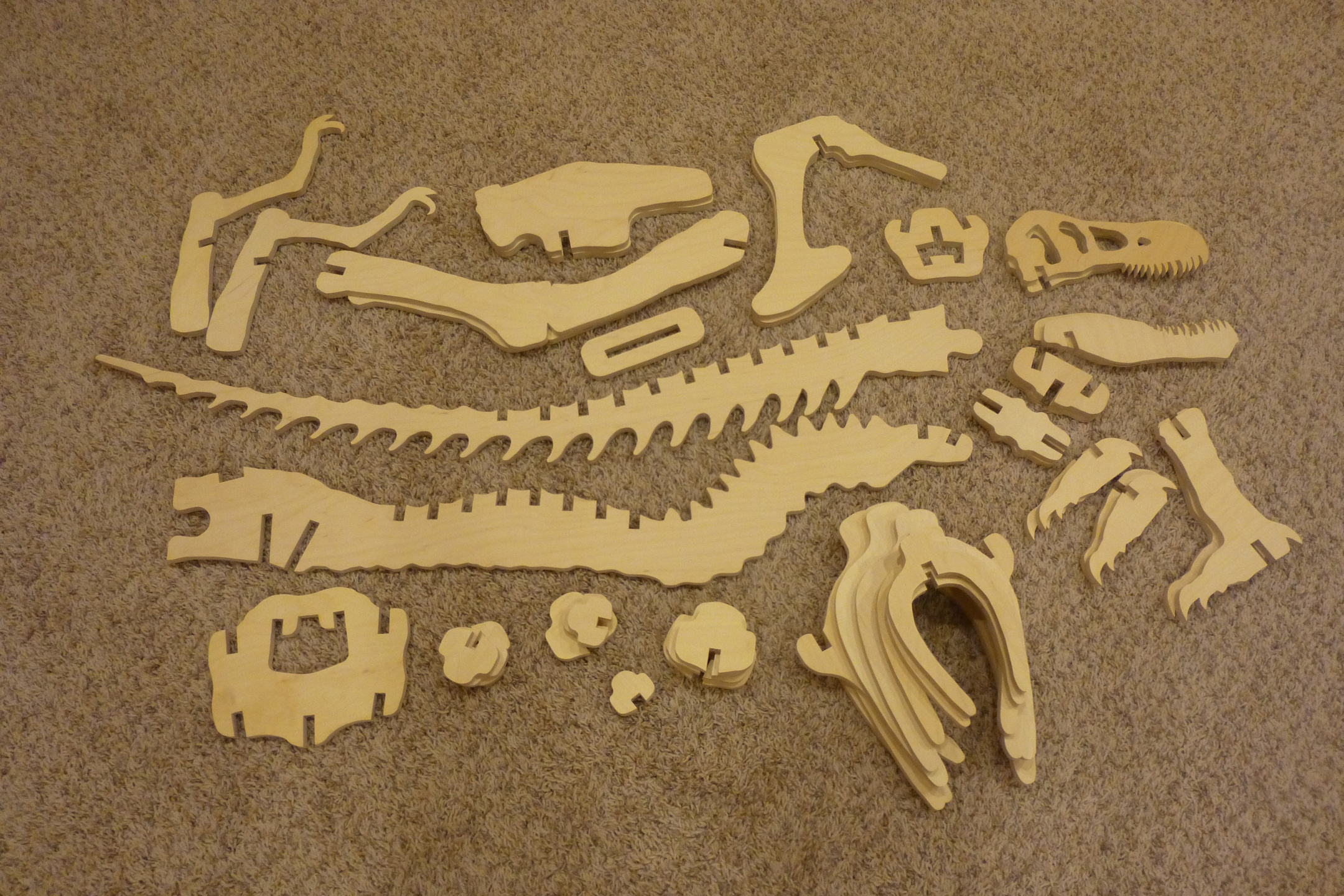 TRex Puzzle Making At Home A Variety Of Projects Made At Home 
