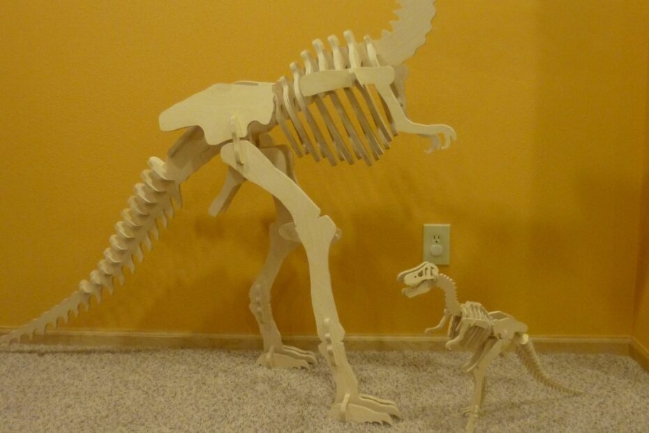 TRex Puzzle Making At Home A Variety Of Projects Made At Home