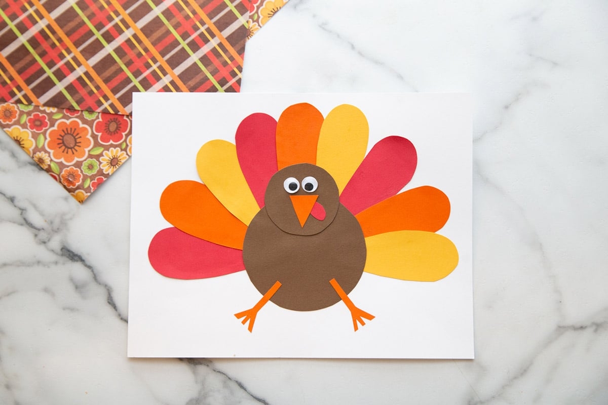free turkey template printable pdf