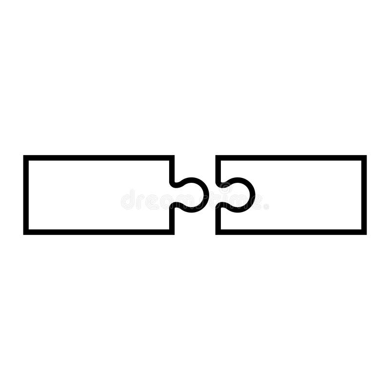 Two Parts Puzzle Stock Illustrations 450 Two Parts Puzzle Stock 