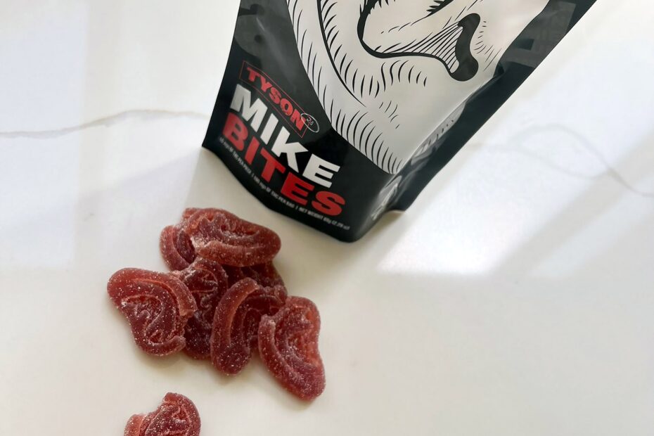 Tyson 2 0 Mike Bites Ear Shaped Cannabis Gummies Uncrate