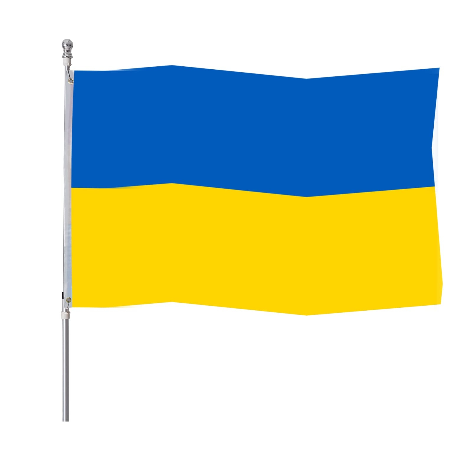 Ukraine Flag 3x5 Outdoor Ukrainian Flags National Polyester Double Stitched Vivid Color With 2 Brass Grommets Ukrainian Flag 3x5 Buy Online At Best Price In KSA Souq Is Now