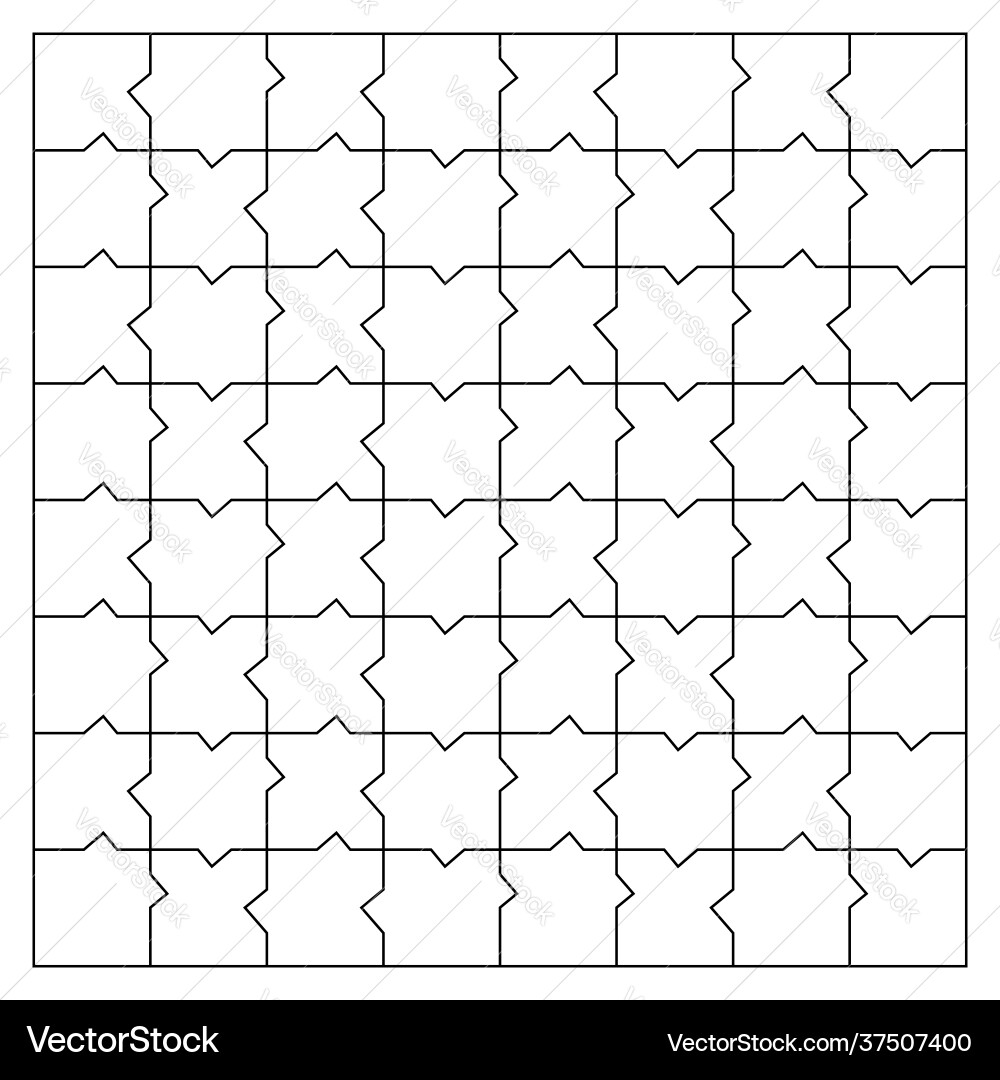 straight puzzle templates