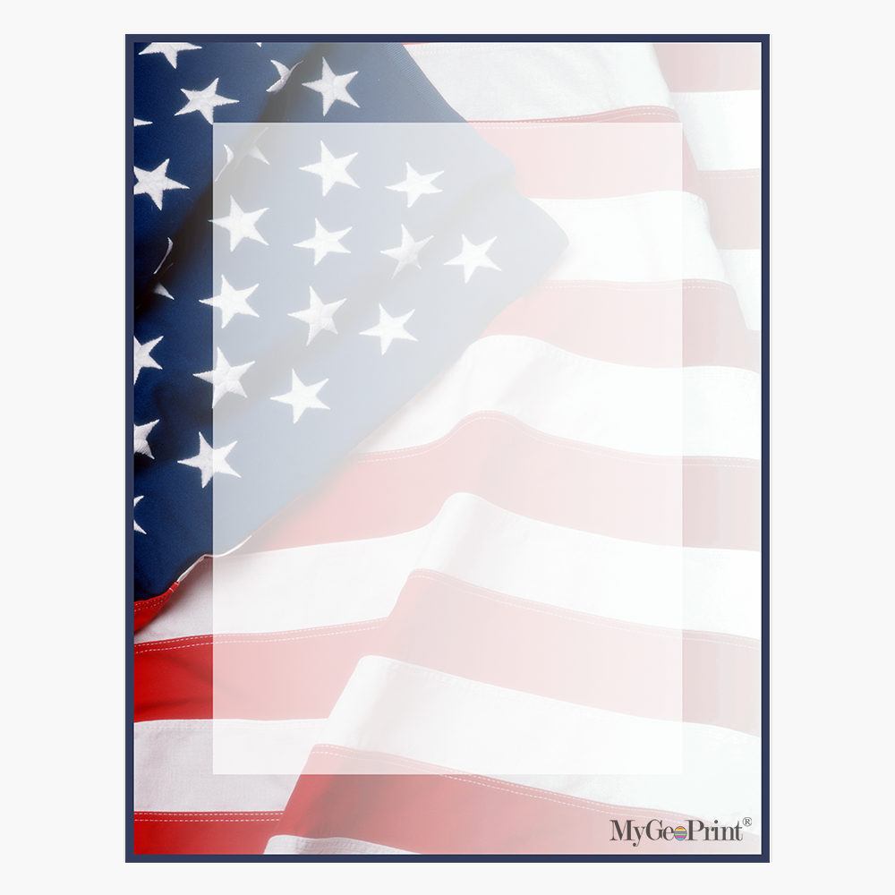 printable united states flag