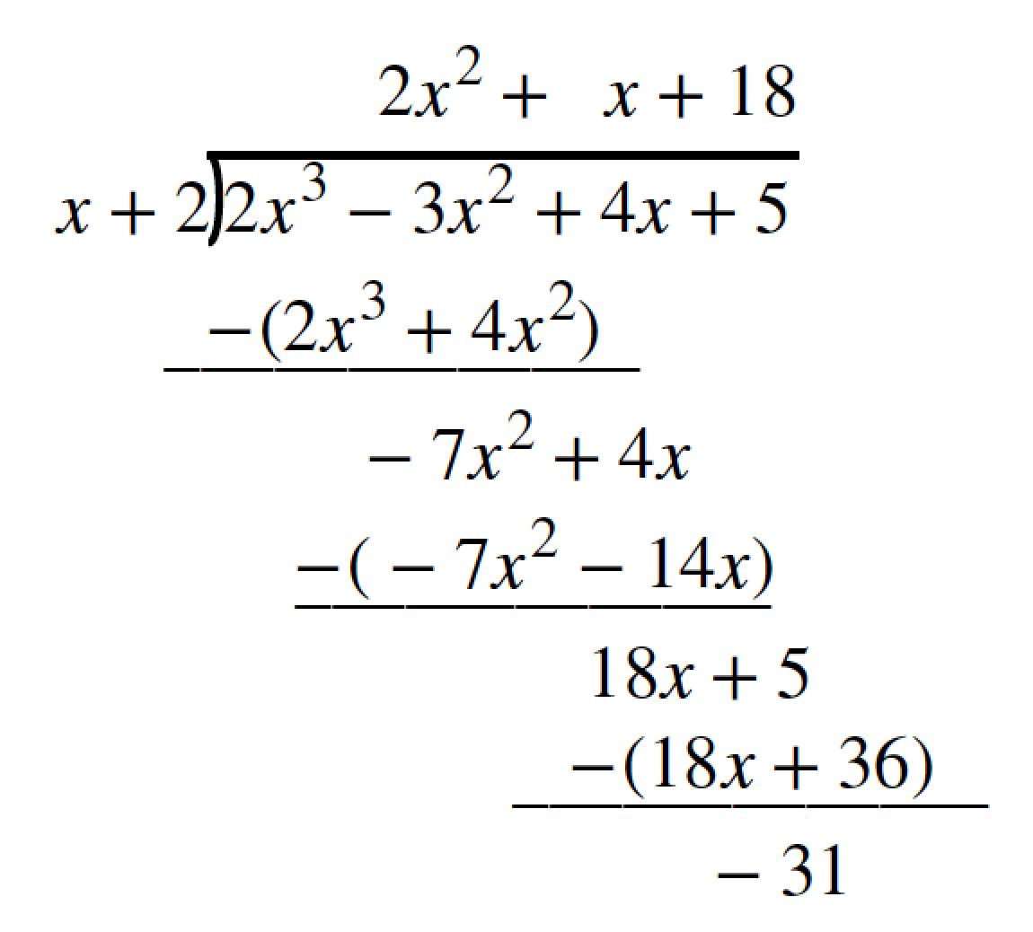 dividing polynomials worksheet