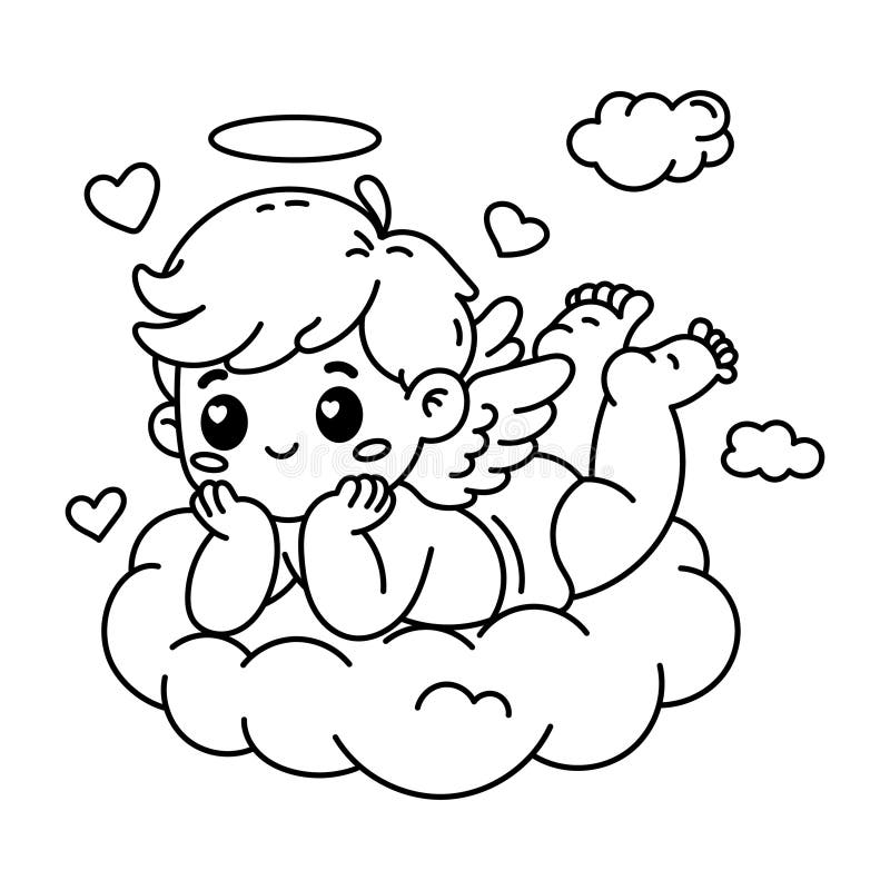 Valentine s Day Coloring Pages Stock Illustrations 144 