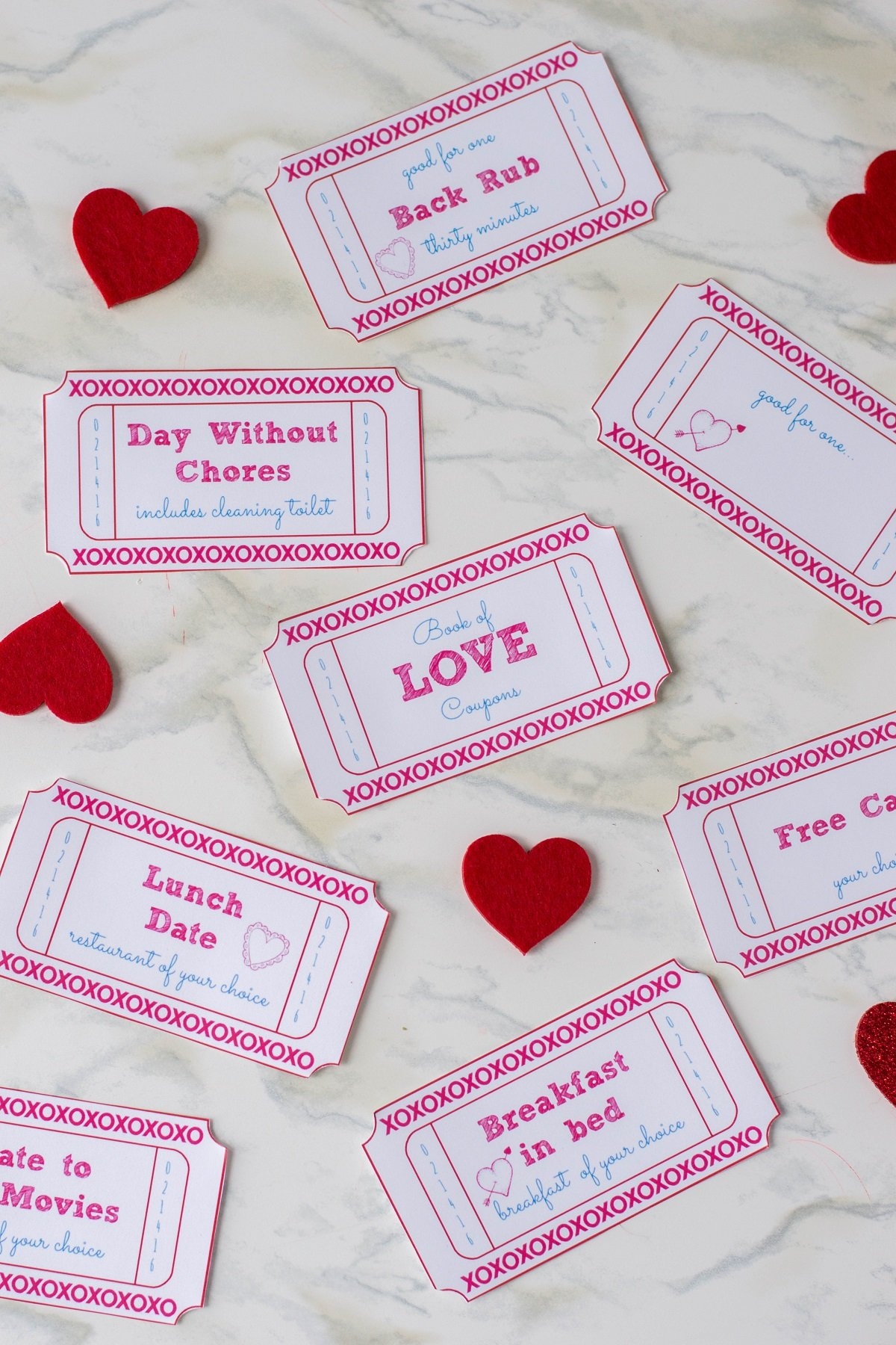 Valentine s Day Printable Love Coupons Onion Rings U0026 Things
