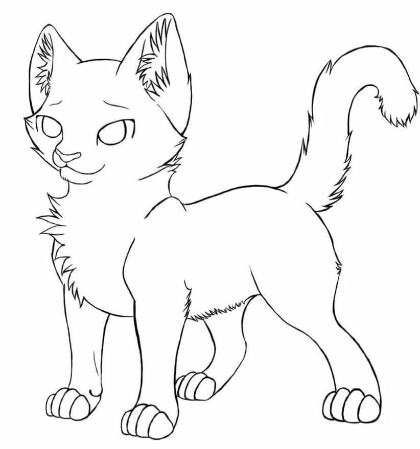 warrior cats coloring pages