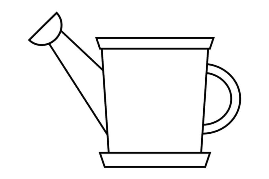 Watering Can Template Planerium