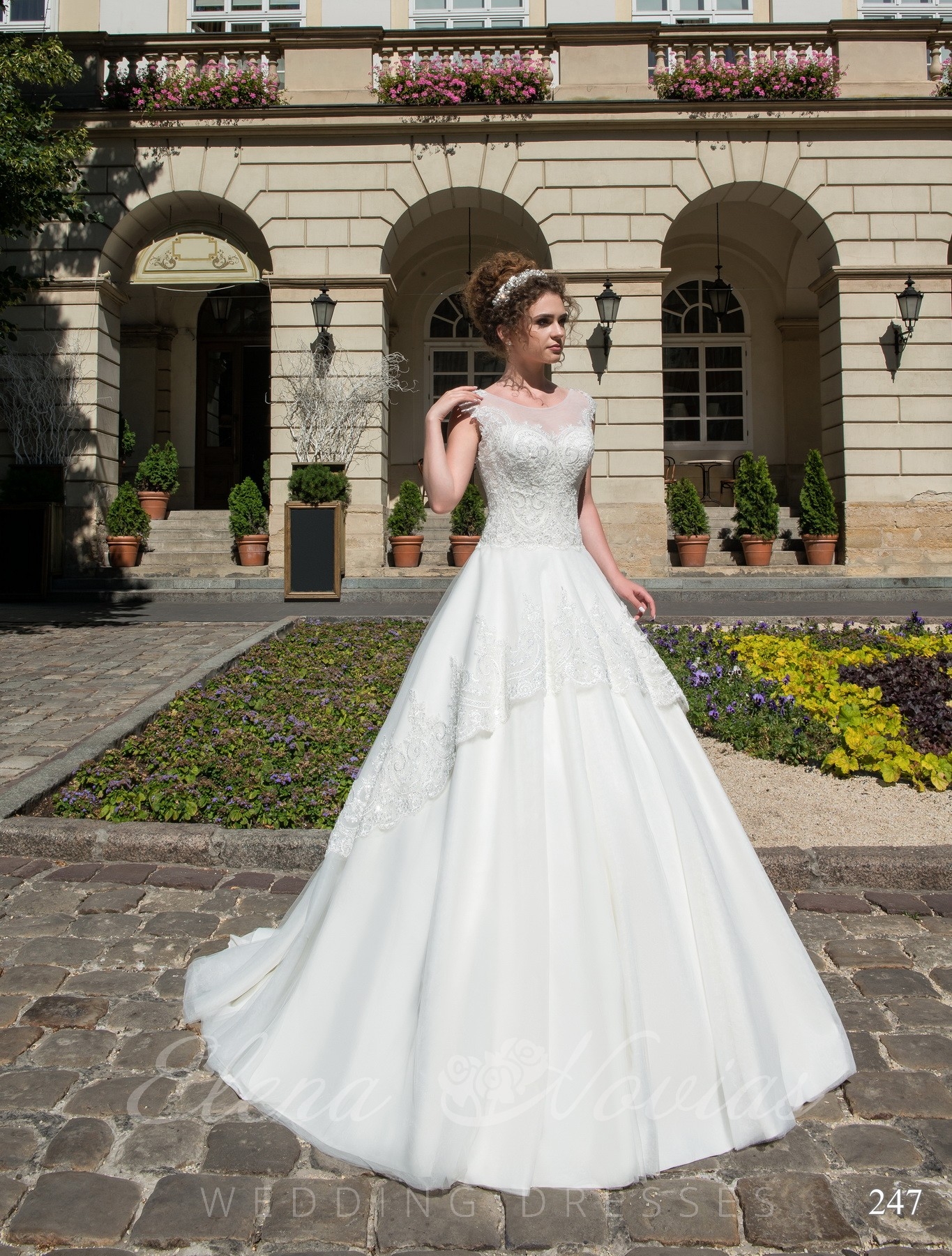 Wedding Dress Ivory Color Model 247