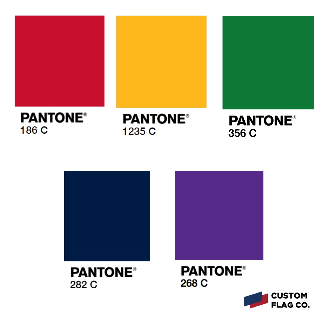 american flag colors pantone