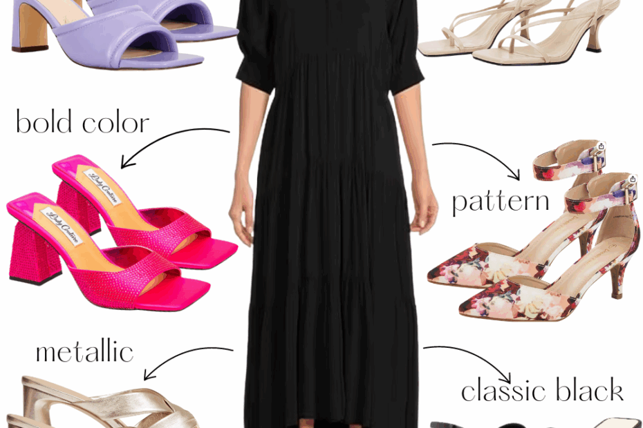 What Shoes To Wear With A Black Dress MY HAPPY PLACE