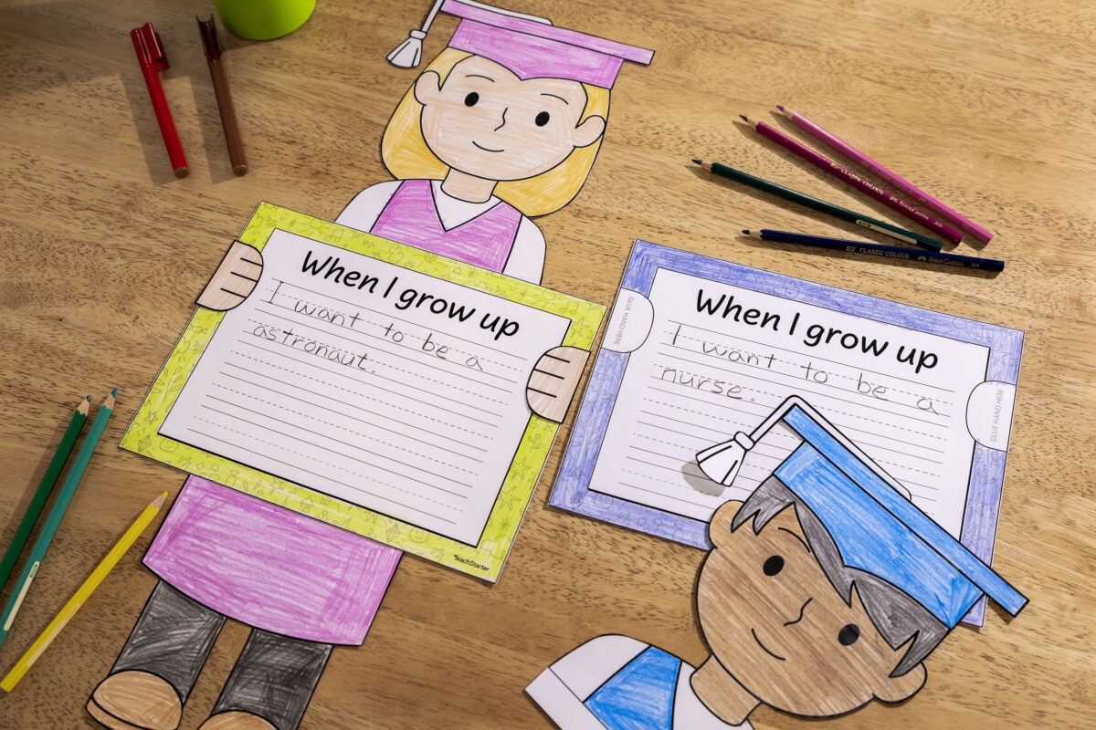 when i grow up template printable free
