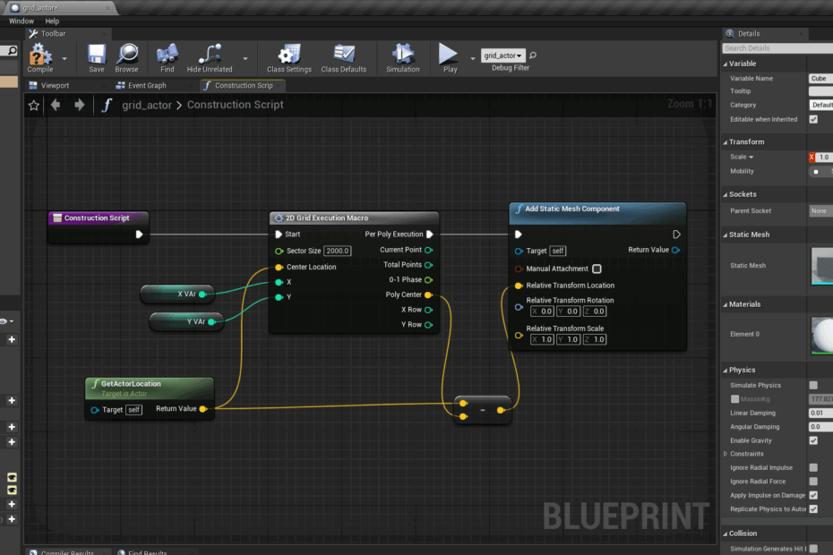 Which Template Use For Create Push Block Game Unreal Engin4