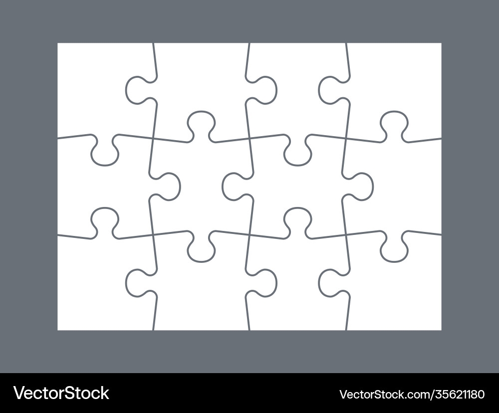 outline puzzle template