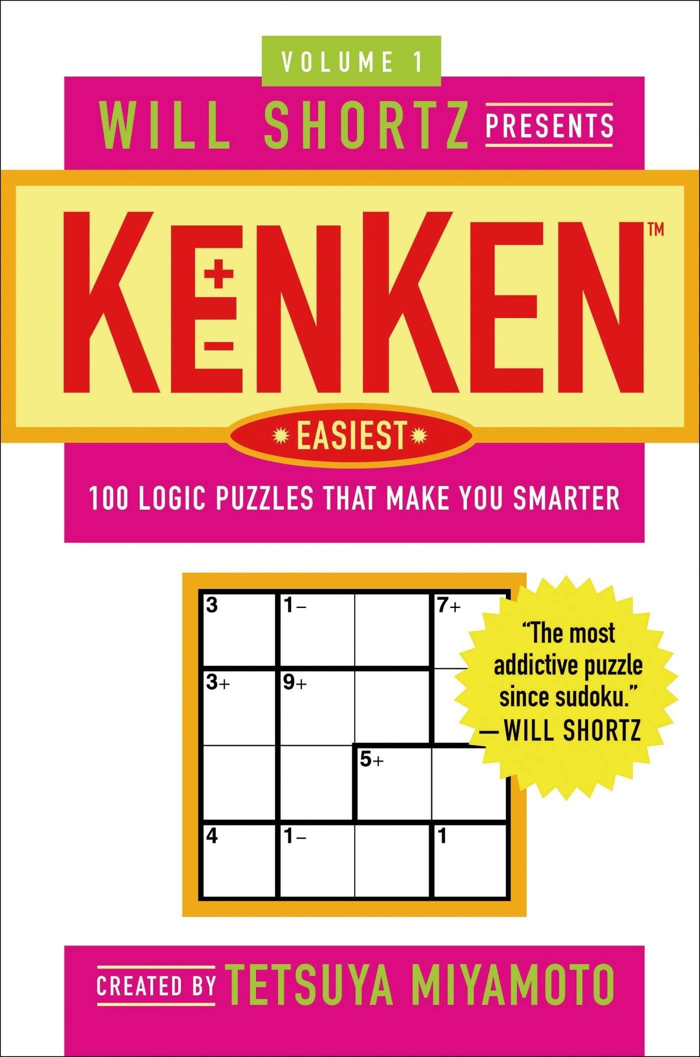 Will Shortz Presents KenKen Easiest Volume 1