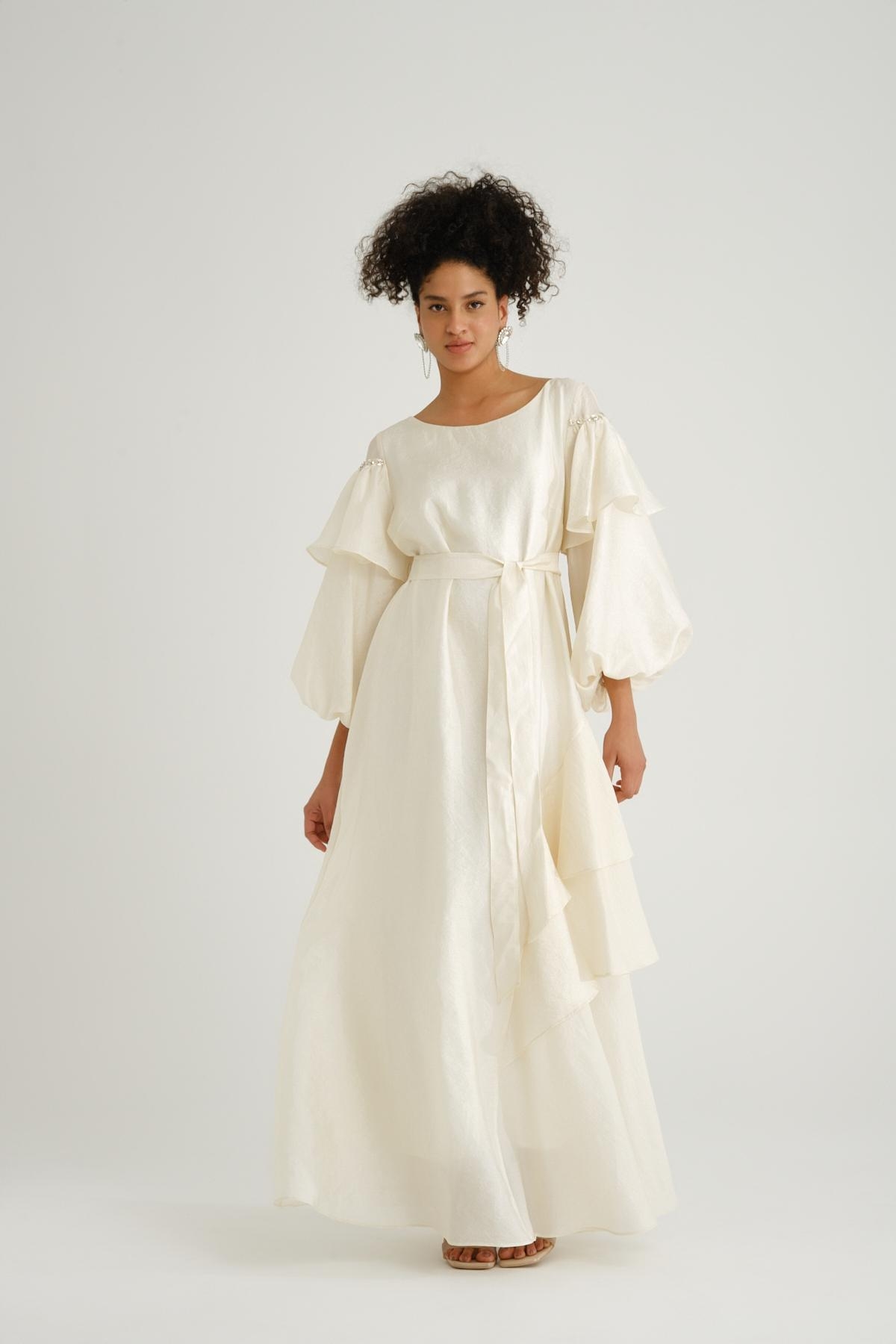 cream colored plus size dresses