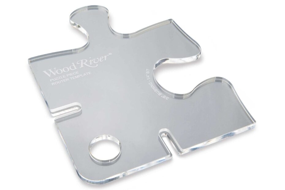 Woodriver Puzzle Piece Router Template Amazon