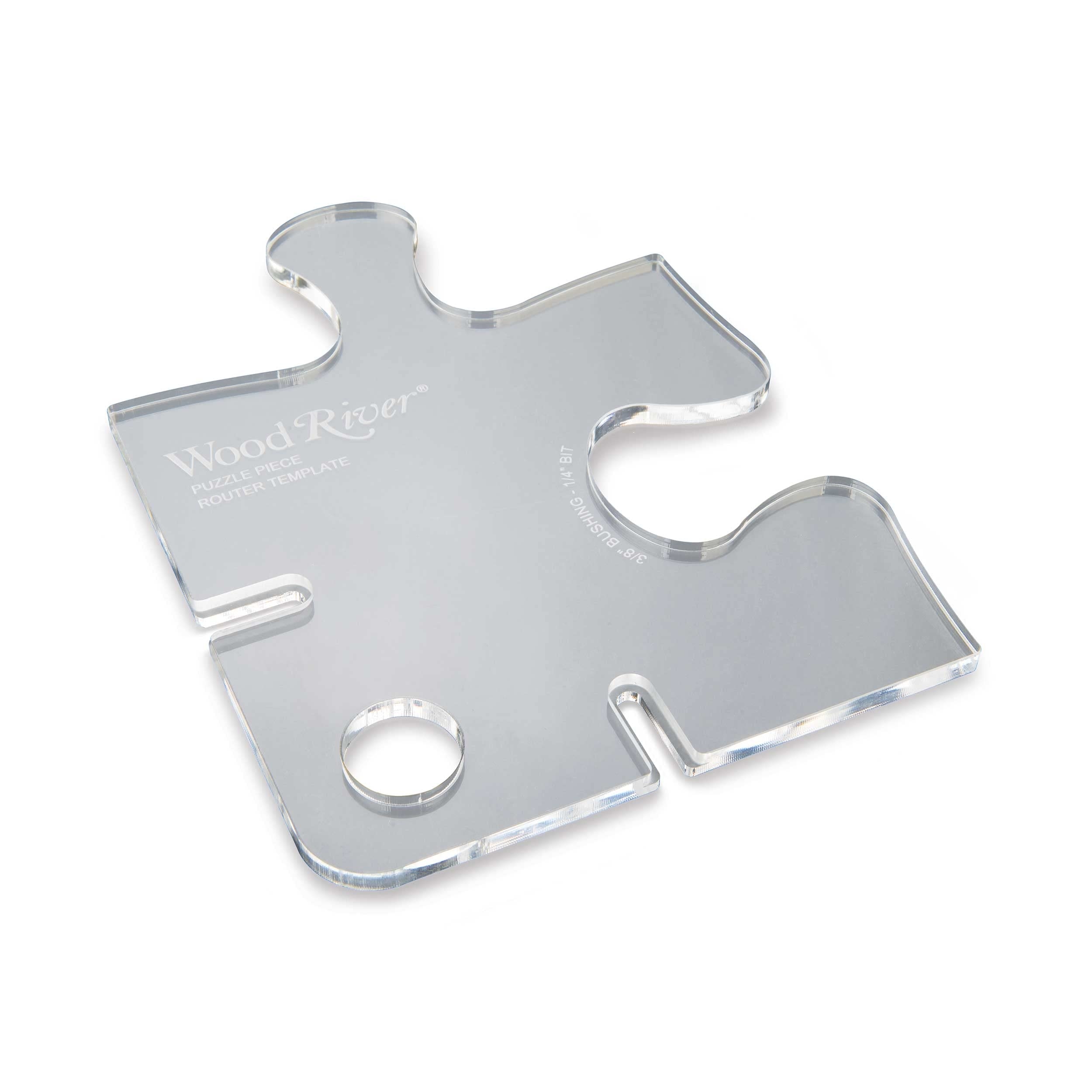 Woodriver Puzzle Piece Router Template Amazon