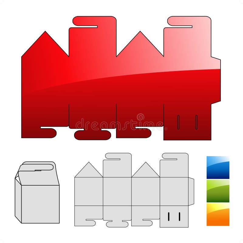 Wrap Puzzle Template Box Stock Illustrations 45 Wrap Puzzle 