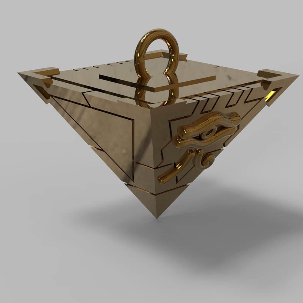 Yu Gi Oh Millennium Puzzle 3D Model By Seanguerrez
