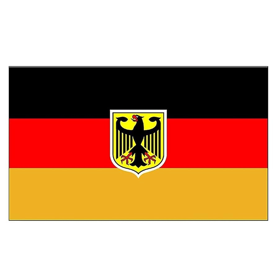 ZZSRJ 90x150cm German Flag Black Red Yellow Imperial Pattern Flag Color A Size One Size Amazon co uk Garden
