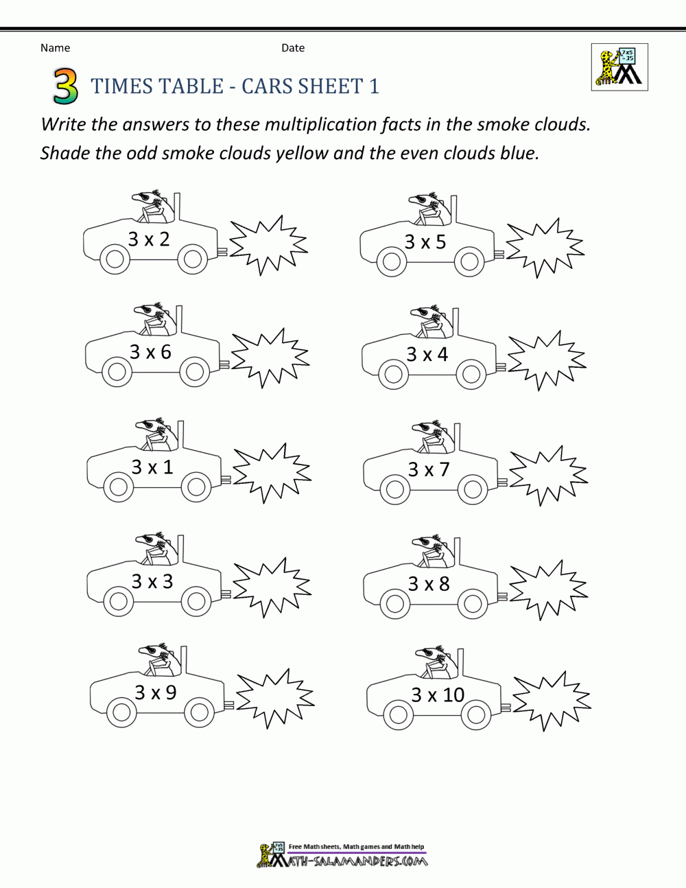 multiplication 3 times table worksheet multiplication 3 times table worksheet
