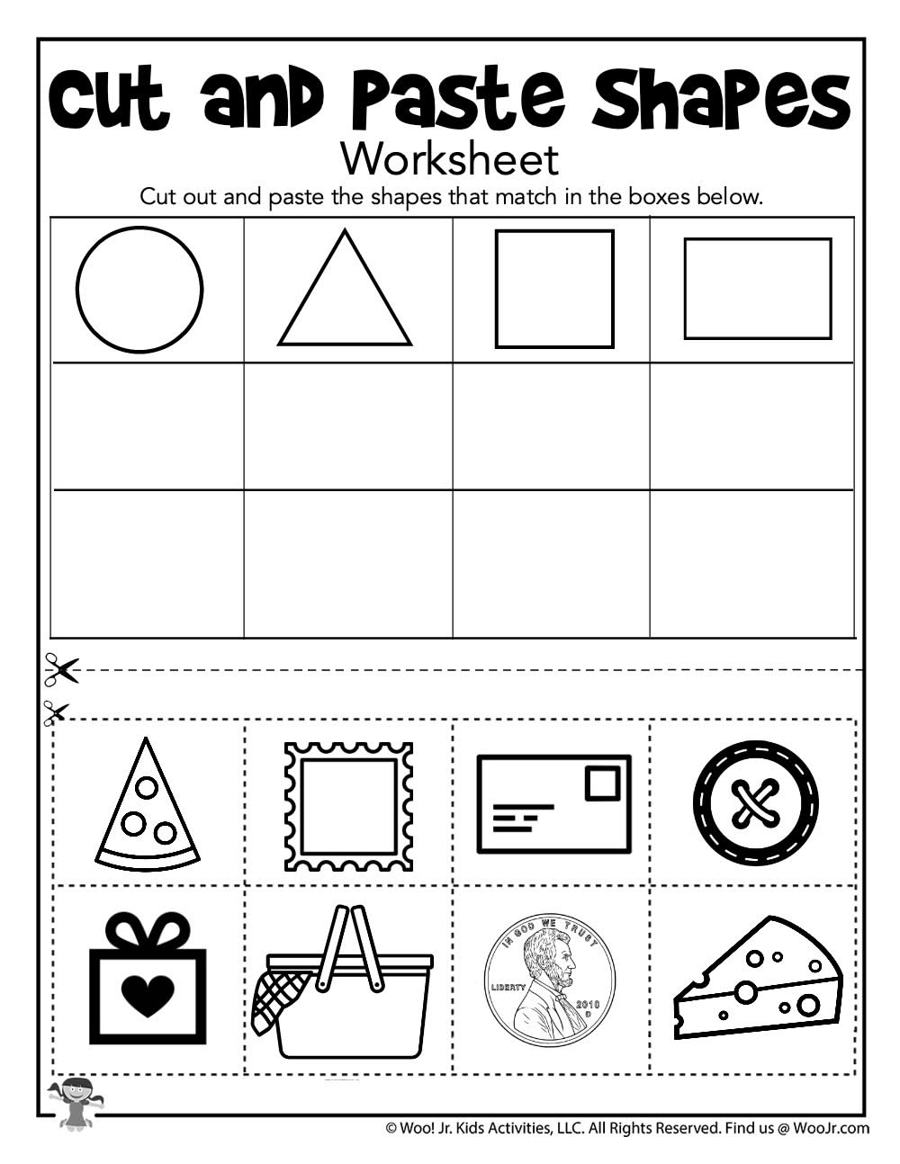 cut and paste shape worksheets for preschool cut and paste shape worksheets for preschool