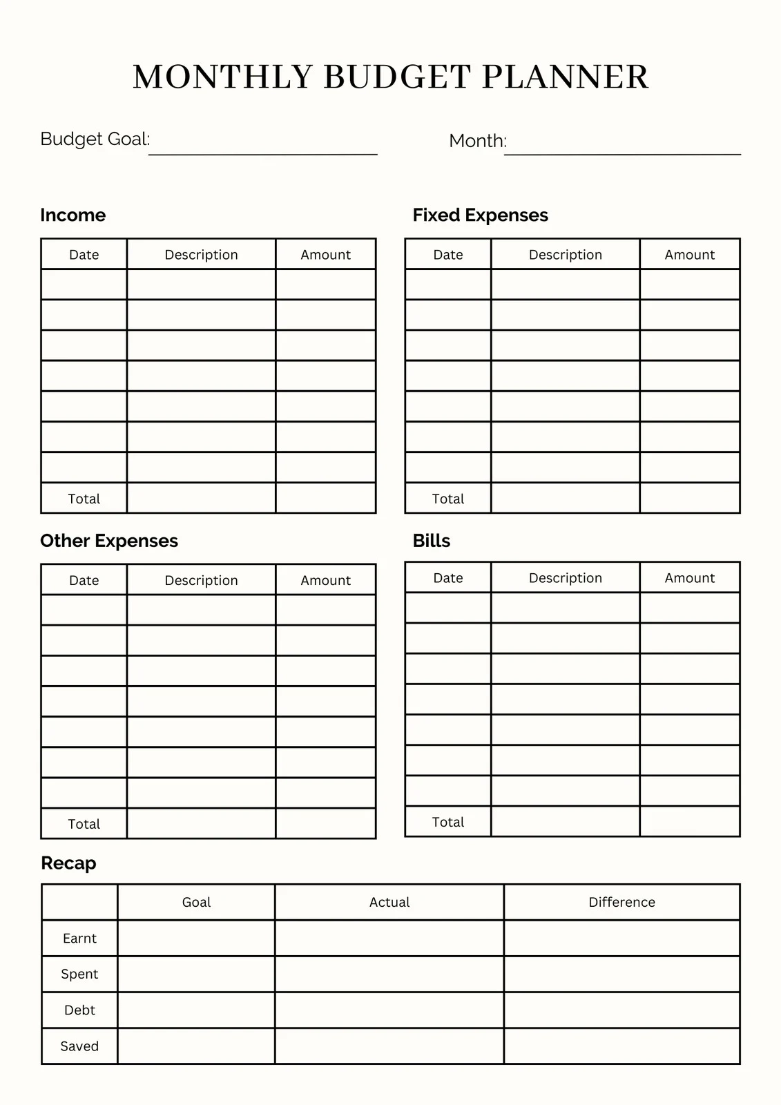 Free And Customizable Budget Templates Canva Free And Customizable Budget Templates Canva