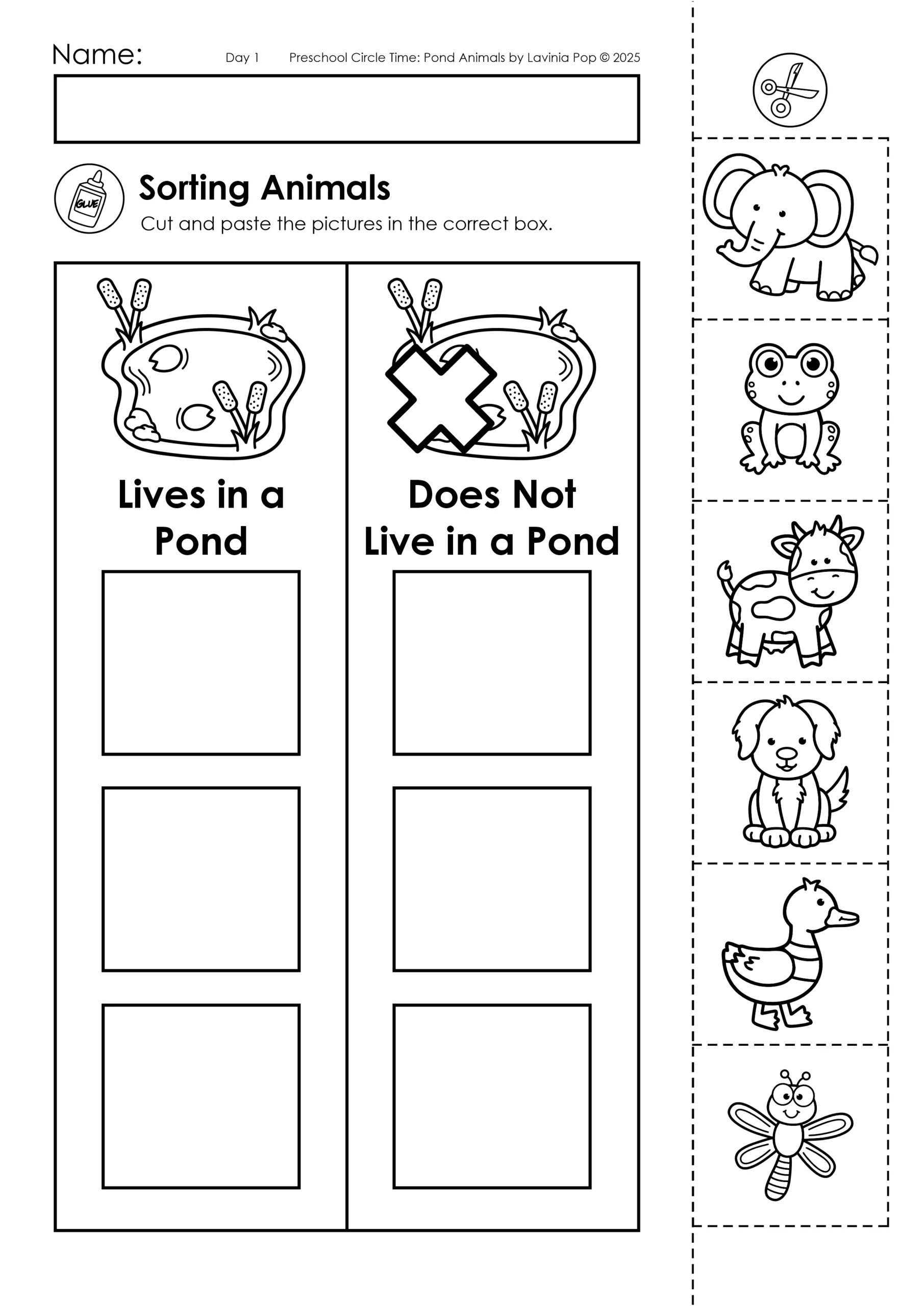 Pond Preschool Preschool Circle Time Plan Activities Pond Preschool Preschool Circle Time Plan Activities